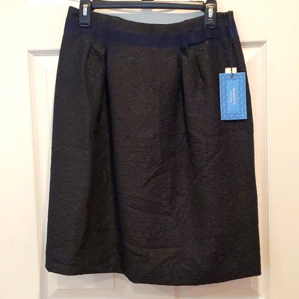 Simply Vera | Black Shimmer Skirt NWT